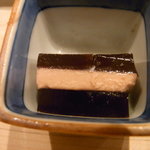 くろぎ - 赤ﾜｲﾝ醤油煮凝りﾌｫｱｸﾞﾗ('10/7)