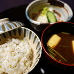 遊季の里 - 2015.11 御飯：じゃこ飯