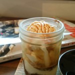 ユニフル コーヒー ボックス - 一気にカプチーノかけてくださいとのこと。