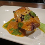 旬な海鮮の一皿（鰤のソテー）