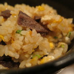 鉄板焼きgrow - 牛タンスモーク入りチャーハン