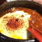 焼鳥 修 - 牛スジカレーつけ麺　2015.11再訪