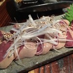 焼鳥 修 - 白レバーのたたき　2015.11再訪