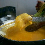 絶景レストラン うずの丘 - 刺身をしゃぶしゃぶして～～