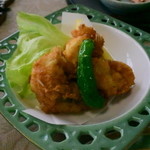 絶景レストラン うずの丘 - ふぐの唐揚、これぷりぷりでたまりませ～～ん！