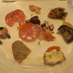 Convivio - 27年11月　前菜盛り合わせ