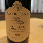 Convivio - 27年11月　MASTRO JANNI San Pio 2011