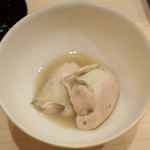 鮨竹 - 蒸牡蠣/2015年11月