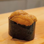 鮨竹 - 雲丹（馬糞＋紫）/2015年11月