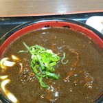 大衆食堂 半田屋 - 黒カレーうどん