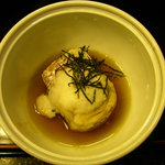 古仙 - 鯛そば・抹茶あん・とろろ・針海苔・山葵☆