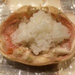 春のお店 - ご飯・セイ甲蟹：越前がに
