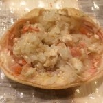 春のお店 - ご飯・セイ甲蟹：越前がに　※和え