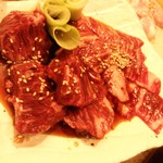 カルビとサガリ