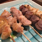 Izakaya Gohyakuen - 焼き鳥おまかせ5本