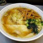 中華そば 七面 - 七面（ワンタンメン 900円）