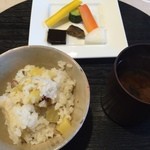 京料理いしす - サツマイモご飯