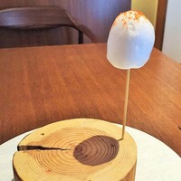 ル スプートニク - 泡で包んだ胡瓜と帆立