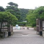 Kikugetsu tei - 栗林公園入り口　（肝心の練りきりと抹茶の写真がなくて申し訳ない）