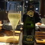 京松蘭はなれ - スパークリングで乾杯