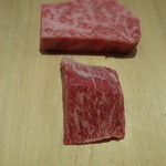 京松蘭はなれ - サーロインとハラミ