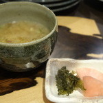 京松蘭はなれ - お味噌汁