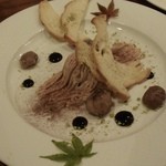 ビストロ 集 - 2015.11 鴨肉のリエット、モンブラン風