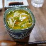 吾妻 - ふぐの白子の茶碗蒸し