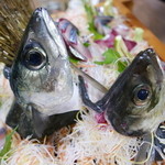 吾妻 - 圧巻の関アジ関サバの舟盛り！