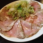 ひげ坊主 - H.27.6.24.夜 自家製チャーシューねぎポン酢 450円