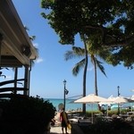 The veranda at The Beachhouse - 