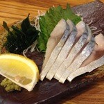 一保° - H.27.6.25.夜 鯖のきずし自家製 650円