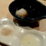 円山天ぷら　つかさ - 塩・レモン・天つゆ