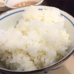 食事処 あみじゅう - 白米が実に美味しいです