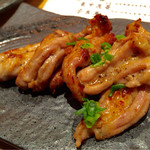 日本酒庵　吟の杜 - H27.11.22 せせり焦がし醤油焼き