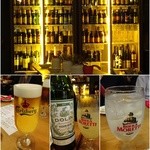 Bombiando - ビールの種類が多いです/カールスバーグ（生）/リモンチェッロ/チューハイ