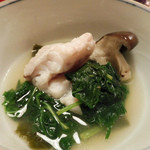 なかむら - 白ぐじ（甘鯛）のゆず酒蒸し