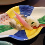 ANAクラウンプラザホテル岡山 和食ダイニング廚洊 - 酢の物 2015年11月