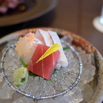 ANAクラウンプラザホテル岡山 和食ダイニング廚洊 - 造り 2015年11月