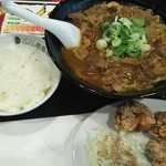 カレーハウス CoCo壱番屋 - カレー肉ラーメン￥907＋唐揚げセット￥194