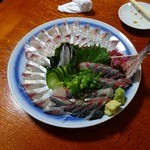 Amimoto - 鯖の活け造り