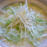 カフェ メゾン - 土鍋鶏塩うどん 　　2015.11月