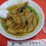 雲龍 - たぶんこの店の一番人気がこの排骨麺（ﾊﾟｲｺｰめん）。