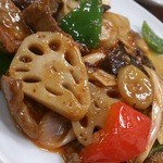 阿佐 - 牛肉のピリ辛炒め