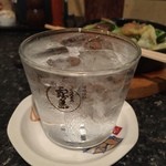 むぎばたけ - 焼酎ロック