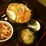 桂庵 - カツ丼セット