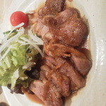 手打ちうどん ほそ井 - なんと鴨のオレンジソース