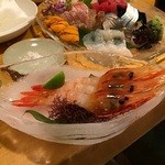 肴や味泉 - 甘海老刺し