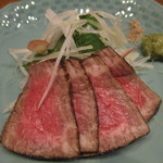 小料理 すず乃 - 錦牛のたたき