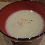 小料理 すず乃 - カリフラワーのポタージュスープ